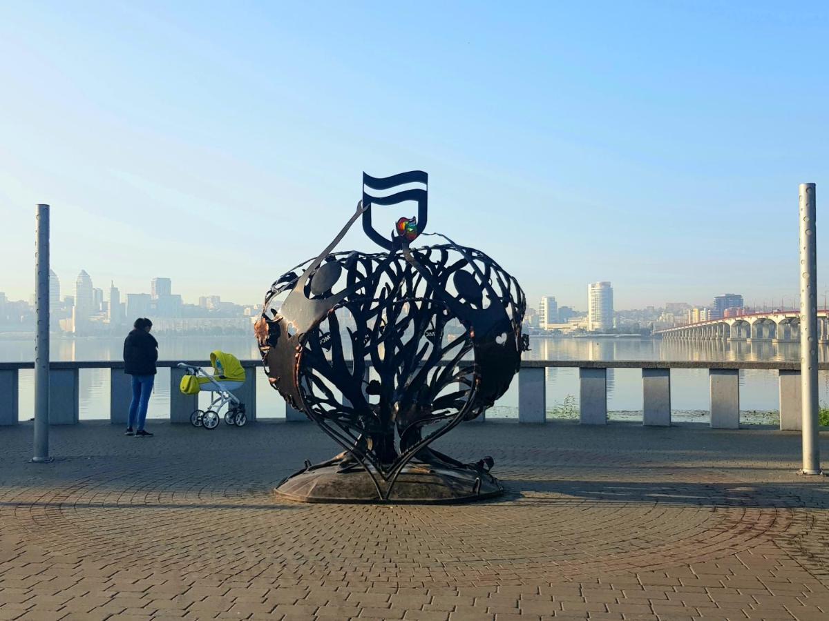 Dnipro Evening, View # Вечірній Дніпро У Центрі, Фантастичний Вид Exterior photo